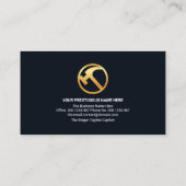 Farbenfrohe Handyman-Tools Zuhause zum Entfernen d Visitenkarte (Rückseite)