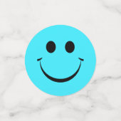 Farbenfrohe Happy Face Confetti Konfetti (Klein Vorderseite)