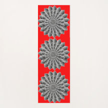 Farbenfrohe Harmonie: Yoga Matten Kunst Design"