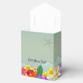 farbenfrohe Hawaiian Beach Hochzeit als Thema Geschenkschachtel (Geöffnet)
