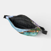 Farbenfrohe Hawaiian Ko’Olina Beach Hipster Bag Bauchtasche (Offen)