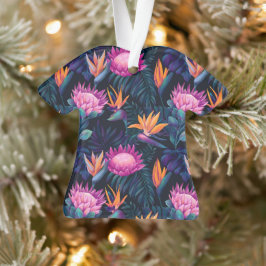 Farbenfrohe hawaiianische Blume Ornament