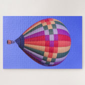 Farbenfrohe Heißluftballon Puzzle (Horizontal)