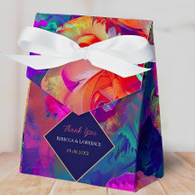 Farbenfrohe helle Blume Hochzeitszelt