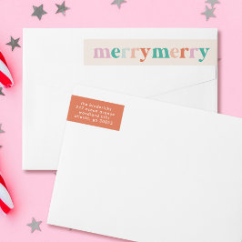 Farbenfrohe helle Moderne frohe Weihnachten