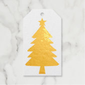 Farbenfrohe helle Moderne Weihnachten Geschenkanhänger (Vorderseite)