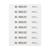 Farbenfrohe, helle Urlaubstafeln (Bogen)