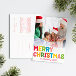 Farbenfrohe helle Weihnachten Vertikales Foto