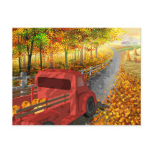 Farbenfrohe Herbst/Herbst-Landschaft