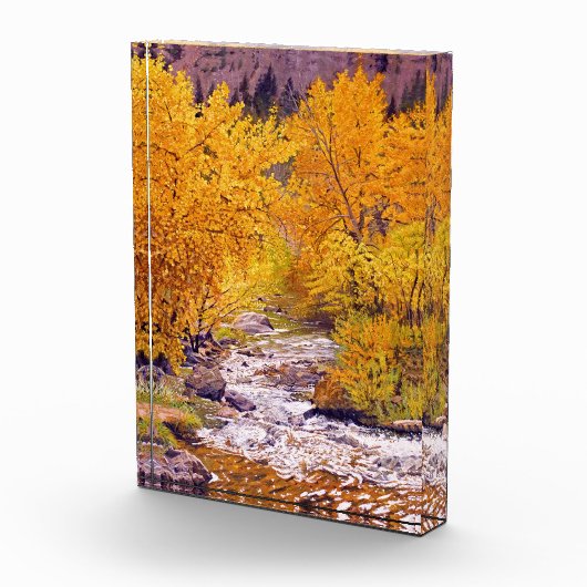 Farbenfrohe Herbstaspekte in Colorado Fotoblock (Rechts)