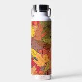 Farbenfrohe Herbstblätter Trinkflasche (Vorne)