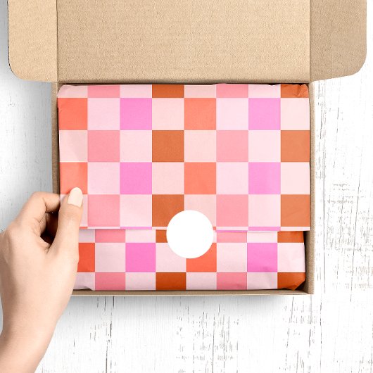 Farbenfrohe Herbstfallprüfung Seidenpapier