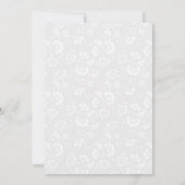 farbenfrohe Herbsthochzeit-Herbstlaube Einladung (Rückseite)