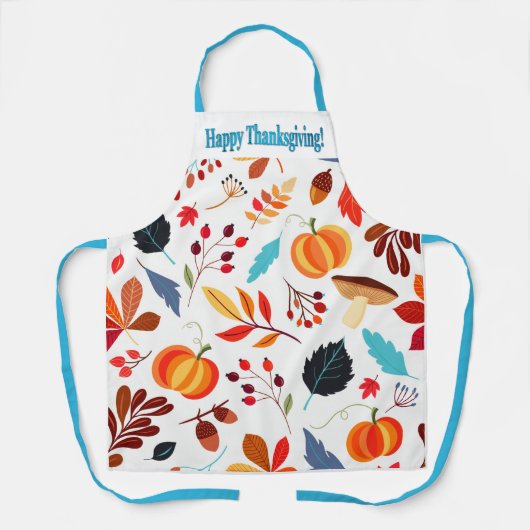 Farbenfrohe Herbstkonzeption Schürze (Vorderseite)