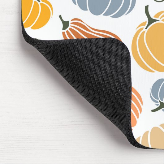 Farbenfrohe Herbstkuppeln Muster Mousepad (Ecke)