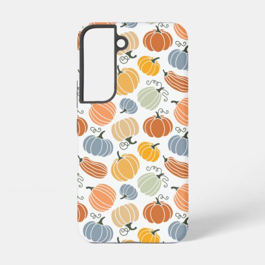 Farbenfrohe Herbstkuppeln Muster Samsung Galaxy Hülle (Rückseite)