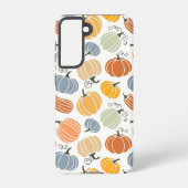 Farbenfrohe Herbstkuppeln Muster Samsung Galaxy Hülle (Rückseite)