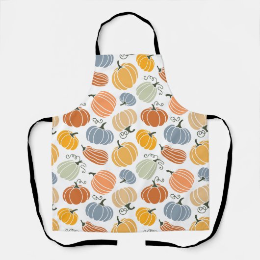 Farbenfrohe Herbstkuppeln Muster Schürze (Vorderseite)