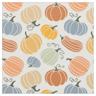 Farbenfrohe Herbstkuppeln Muster Stoff