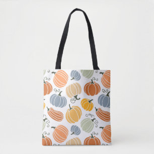 Farbenfrohe Herbstkuppeln Muster Tasche
