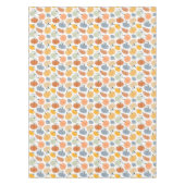 Farbenfrohe Herbstkuppeln Muster Tischdecke (Vorderseite)