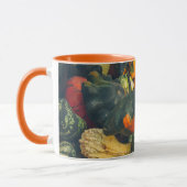 Farbenfrohe Herbstkurz und Kürbis Tasse (Links)