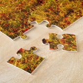 Farbenfrohe Herbstlandschaft Bäume Puzzle (Seite)