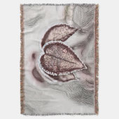 Farbenfrohe Herbstlaube mit zeichnend Herbstfarben Decke (Vorderseite Vertikal)