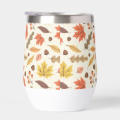 Farbenfrohe Herbstleaf-Fallmuster (Rechts)