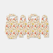 Farbenfrohe Herbstleaf-Fallmuster Geschenkschachtel (Ungefaltet)