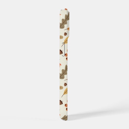 Farbenfrohe Herbstleaf-Fallmuster iPhone 15 Hülle (Rechte Seite)