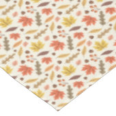 Farbenfrohe Herbstleaf-Fallmuster Tischdecke (Schrägansicht)