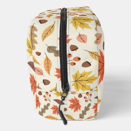 Farbenfrohe Herbstleaf-Fallmuster Waschbeutel (Rechts)