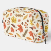 Farbenfrohe Herbstleaf-Fallmuster Waschbeutel (Rechte Ecke)