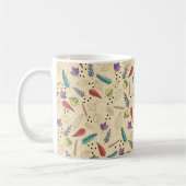 Farbenfrohe Herbstleaf Medley Kaffeetasse (Links)