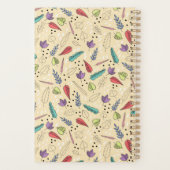 Farbenfrohe Herbstleaf Medley Planer (Rückseite)