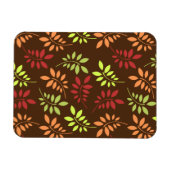 Farbenfrohe Herbstleaves in warmen Tones Magnet (Horizontal)