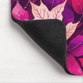 Farbenfrohe Herbstleaves Muster Mousepad (Ecke)