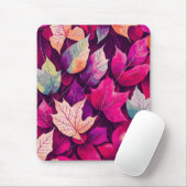 Farbenfrohe Herbstleaves Muster Mousepad (Mit Mouse)