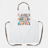 Farbenfrohe HerbstSchürze Schürze (Vorderseite)