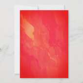 Farbenfrohe Herbstsonne Canyed Apple Birthday Part Einladung (Rückseite)