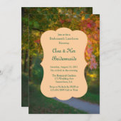 Farbenfrohe Herbsttage Einladung (Vorne/Hinten)