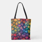 Farbenfrohe Herbsttasche Tasche (Rückseite)