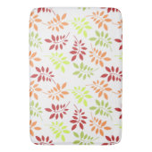 Farbenfrohe Herbstunterschiede in warmen Tönen Badematte (Vorderseite Vertikal)