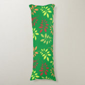 Farbenfrohe Herbstunterschiede in warmen Tönen Seitenschläferkissen (Vorderseite Vertikal)