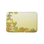 Farbenfrohe Herbstverluste Badematte (Vorderseite)