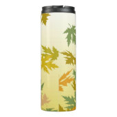Farbenfrohe Herbstverluste Thermosbecher (Rückseite)