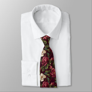 Farbenfrohe Herrenbekleidung Krawatten Gardenien B