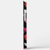 farbenfrohe HERZEN Case-Mate iPhone Hülle (Rückseite / Links)