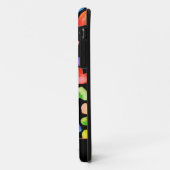 Farbenfrohe Herzen Case-Mate iPhone Hülle (Hinten/Links)